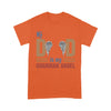 Customized My Dad Is My Guardian Angel T-Shirt PM05JUN21CT2 Dreamship S Orange