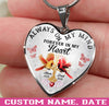 Always On My Mind Forever In My Heart Cardinals Memorial Personalized Necklace Jewelry ShineOn Fulfillment 