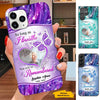 As Long As I Breathe You'll Be Remembered Butterfly Photo Upload Memorial Personalized Phone Case SC281237