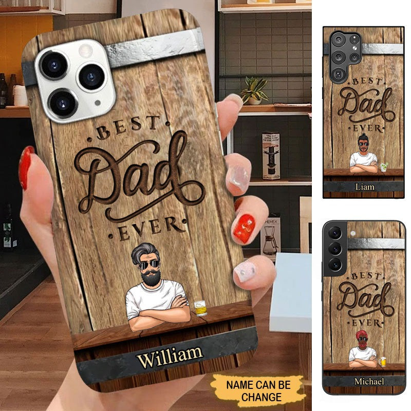 Best Dad Ever Personalized Phone case Phone case FUEL 