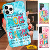 Blessed To be called Mom and Grandma Nana Mimi Personalized Phone case SC26124