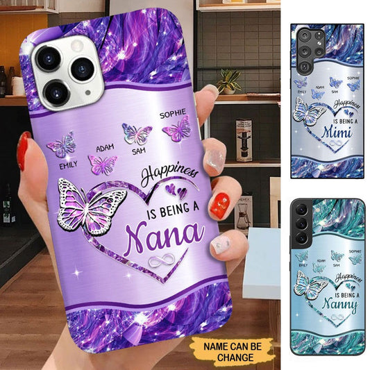Blessed to be called Grandma Nana Nanny Mimi Personalized Phone case SC2268 Phone case FUEL 