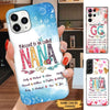 Blessed to be called Nana Mommy, Nana, Grandma, Auntie Personalized Phone Case 24hl100 SC11061 Phone case FUEL