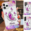 Butterflies Grandma with Grandkids Personalized Phone case SC6274 Phone case FUEL