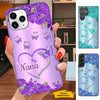 Butterfly Blessed to be called Nana Mimi Gigi Grandma Personalized Phone case SC101123