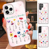 Butterfly Flower Grandma Nana Mommy Garden Personalized Phone Case SC30919 Phone case ShinyCustom Phone Case