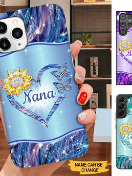 Butterfly Flower Grandma Nana Mommy Personalized Phone case SC14107