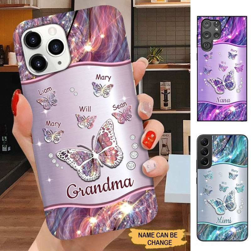 Butterfly Grandma Mimi Gigi Nana Personalized Phone case SC2272 Phone case FUEL 