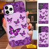 Butterfly Grandma Mimi Nana Mommy Personalized Phone case SC912324