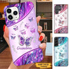 Butterfly Grandma Nana Mimi MOM Personalized Phone case SC211011 Phone case ShinyCustom Phone Case