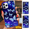 Butterfly Grandma Nana Mimi Personalized Phone Case SC241106
