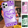 Butterfly Heart Grandma Nana Mimi MOM Personalized Phone case SC211013