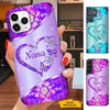 Butterfly Heart Grandma Nana Mommy Personalized Phone case SC281233