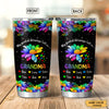 Colorful Flower My greatest blessings called me Grandma Personalized Tumbler Tumbler ShinyCustom - The Best Personalized Gift Store