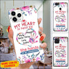 Personalized Names My Heart Is Held By The Hands Of My Grandkids Phone case DHL23JUN21DD2 Phonecase FUEL