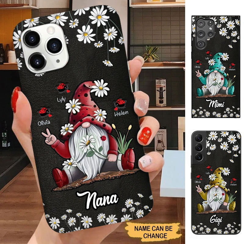 Daisy Gnome Ladybugs Grandma with Grandkids SC1565 Phone case FUEL 