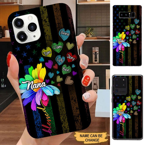 Dandelion Colorful Flower Grandma Mommy Auntie Personalized Phone Case Phone case FUEL 