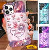 Flower Blessed Grandma Nana Gigi Mommy Personalized Phone Case SC181105
