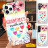 Flower Grandma Nana Mom Sweathearts Personalized Phone case SC291216