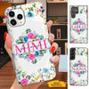 Flower Mimi Gigi Nana Grandma Mom Personalized Phone case SC271232
