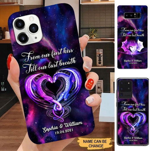 From Our First Kiss Couple Personalized Phone case Phone case FUEL 