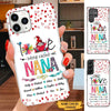 Gnome Love Being Called Grandma Nana Mommy Personalized Phone case SC18101 Phone case ShinyCustom Phone Case