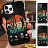 Golf Grandpa Best Papa by Par Personalized Phone case SC2289 Phone case ShinyCustom Phone Case 