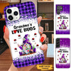 Grandma Love Bugs Lady Bug Nana Mommy Aunite Personalized Phone Case SC2496 Phone case ShinyCustom Phone Case