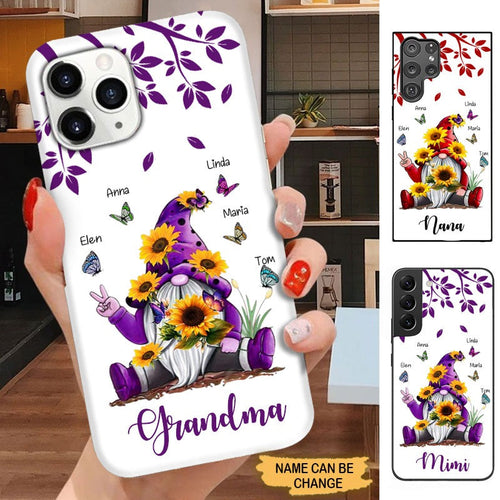 Grandma Sunflower Gnome Personalized Phone case Phone case FUEL 