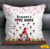 Grandma's Love Bugs Mommy, Nana, Grandma, Auntie Personalized Pillow SC10118