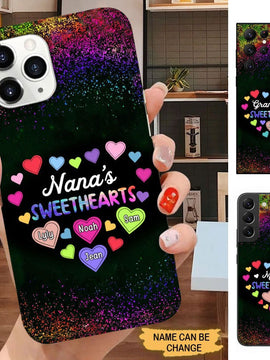 Grandma's sweathearts Personalized Phone case