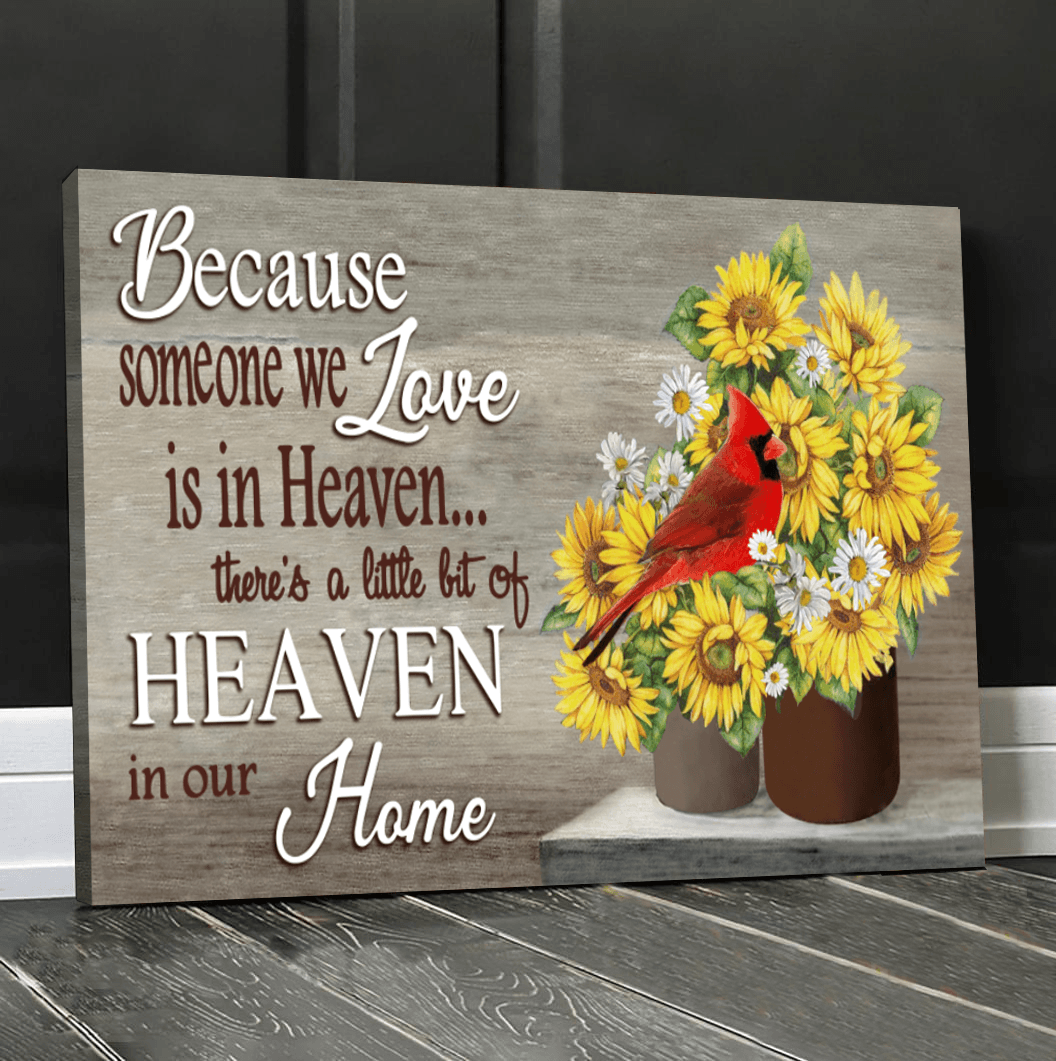 Memorial Gift Canvas - Heaven In Our Home HP15HL032 Dreamship 