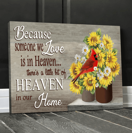 Memorial Gift Canvas - Heaven In Our Home HP15HL032 Dreamship 