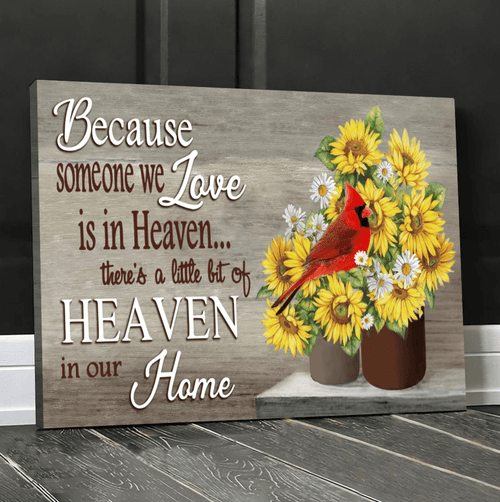 Memorial Gift Canvas - Heaven In Our Home HP15HL032 Dreamship 
