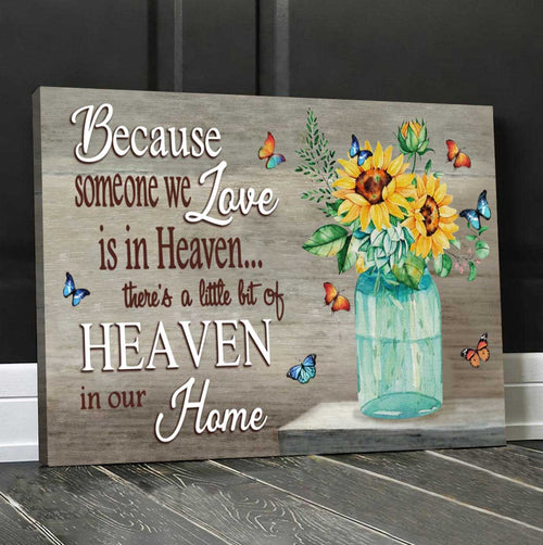 Memorial Gift Canvas - Heaven In Our Home HP15HL033 Dreamship 