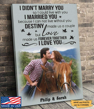 Destiny made us a couple wall art canvas Butterfly Dreamship 