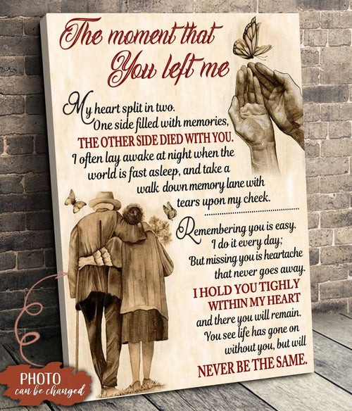 PERSONALIZED Memorial Gift PREMIUM CANVAS HP-15HL073 Vertical Canvas Dreamship 