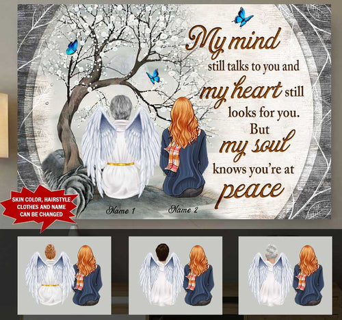 PERSONALIZED MEMORIAL PREMIUM CANVAS HP-15HL077 Personalized Dreamship 