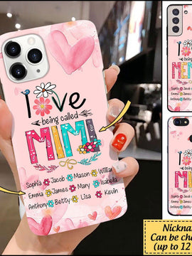 Personalized Love Being Called Mimi Phone Case HTT23JUN21XT1