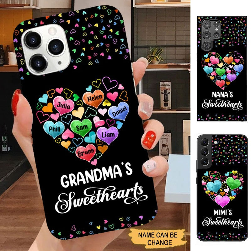 Heart Grandma Mommy Auntie Sweat hearts Personalized Phone case SCMAY2203 Phone case FUEL 