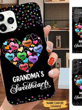 Heart Grandma Mommy Auntie Sweat hearts Personalized Phone case SCMAY2203