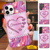 Heart Grandma Nana Mimi Mom Personalized Phone Case SC011212