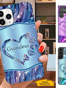 Heart Grandma Nana Mimi Personalized Phone case SC291211