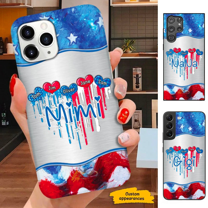 Heart Mimi Nana Grandma Mom Personalized Phone case SC29129
