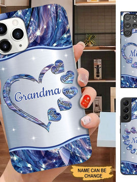 Heart Nana Mimi Gigi Grandma Personalized Phone case SC3083