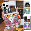 Hippie car Dog personalized Phone case Phone case FUEL