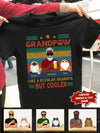 Grandpaw like a regular grandpa but cooler Grandpa dog Personalized Shirt Personalized ShinyCustom - The Best Personalized Gift Store
