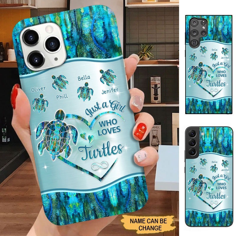 Just A Girl Who Loves Turtles Personalized Phone case SC2172 Phone case FUEL