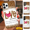 Leopard LOVE Grandma Nana Life Personalized Phone case SC281219