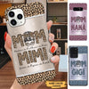 Leopard Mom and Grandma Mommy Auntie Personalized Phone Case Phone case FUEL